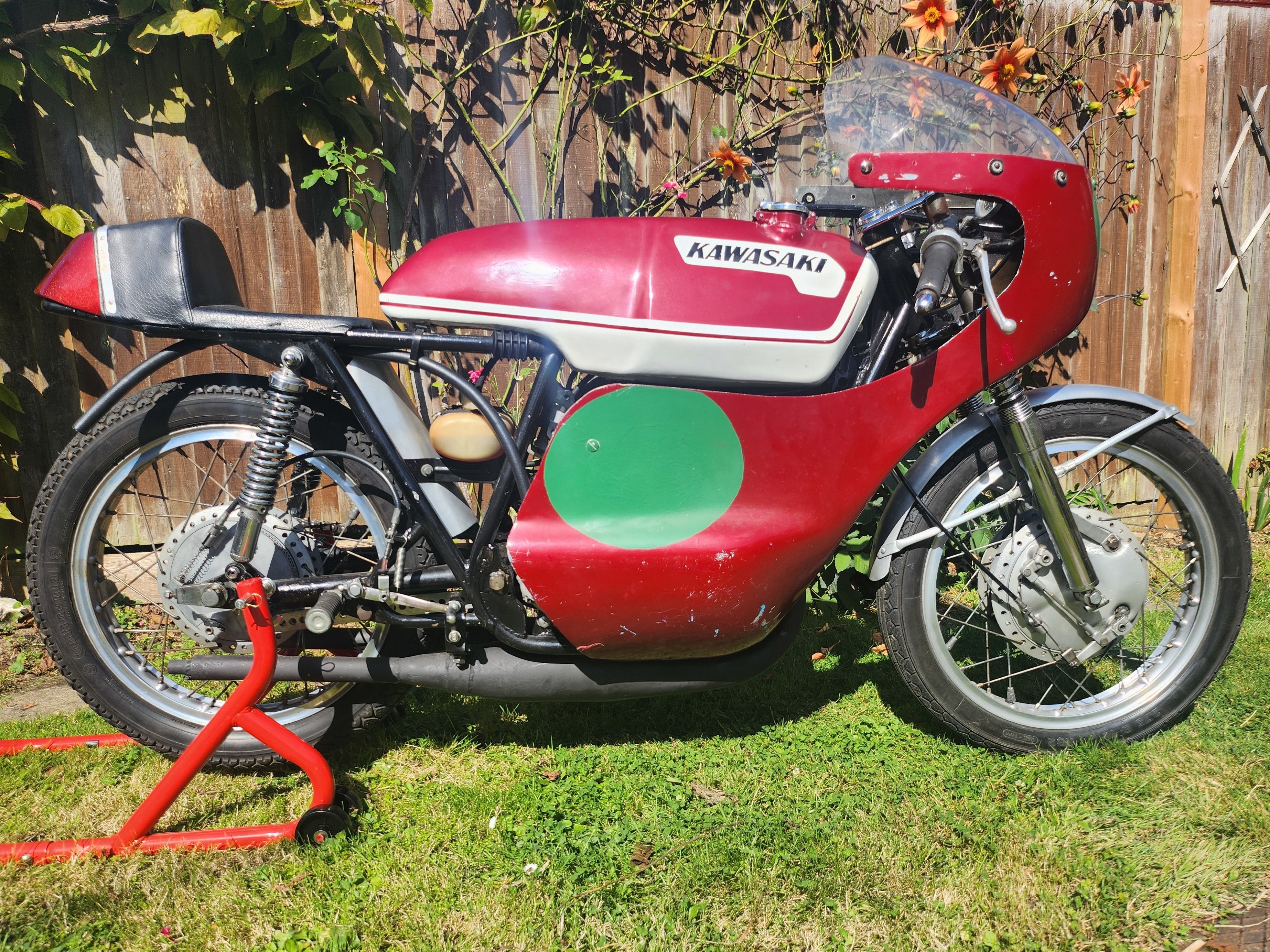 Bonhams Cars 1966 Kawasaki 250cc A1 Samurai Racing Motorcycle