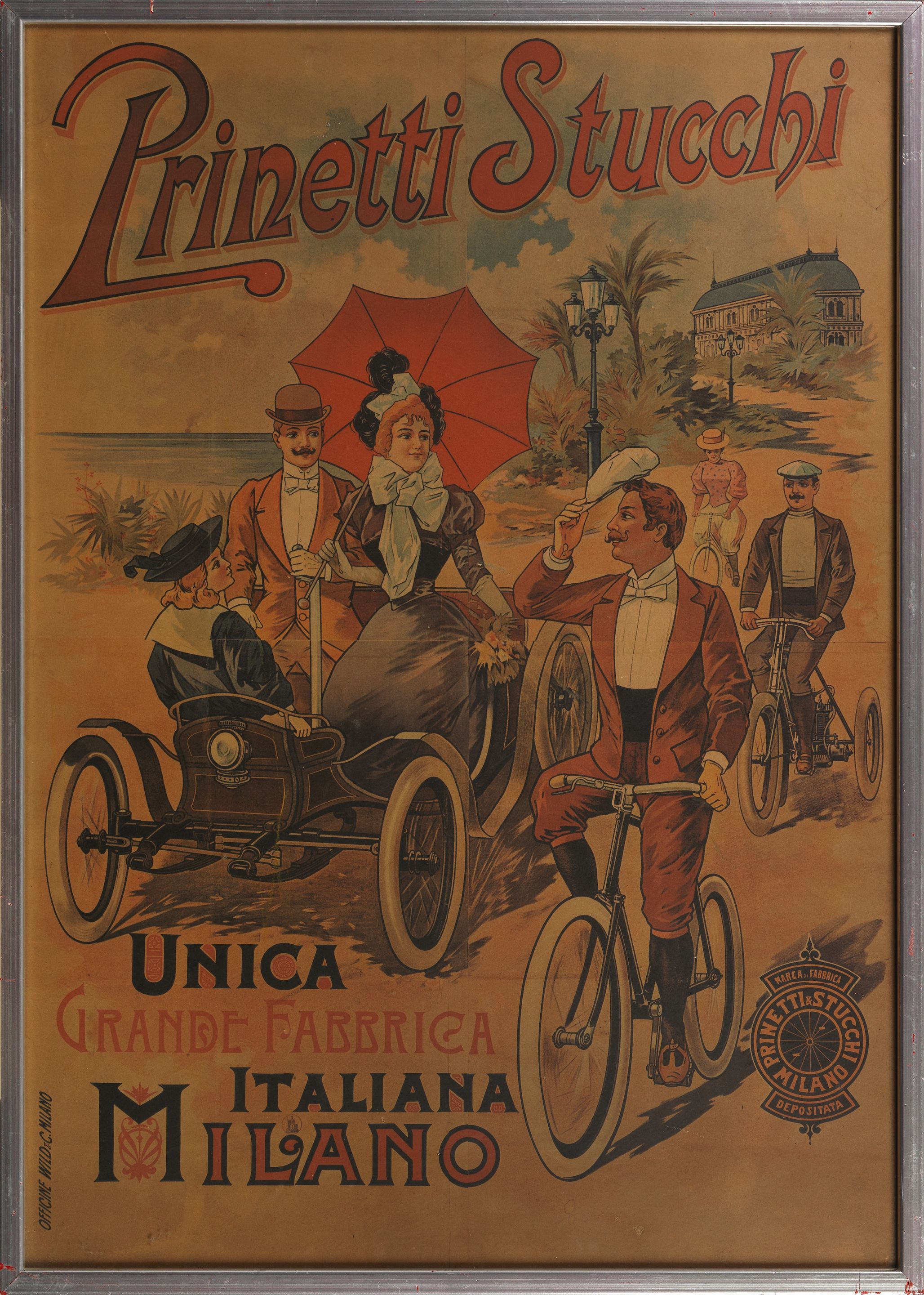 Bonhams Cars 'Prinetti Stucchi Unica Grande Farbrica Milano', a