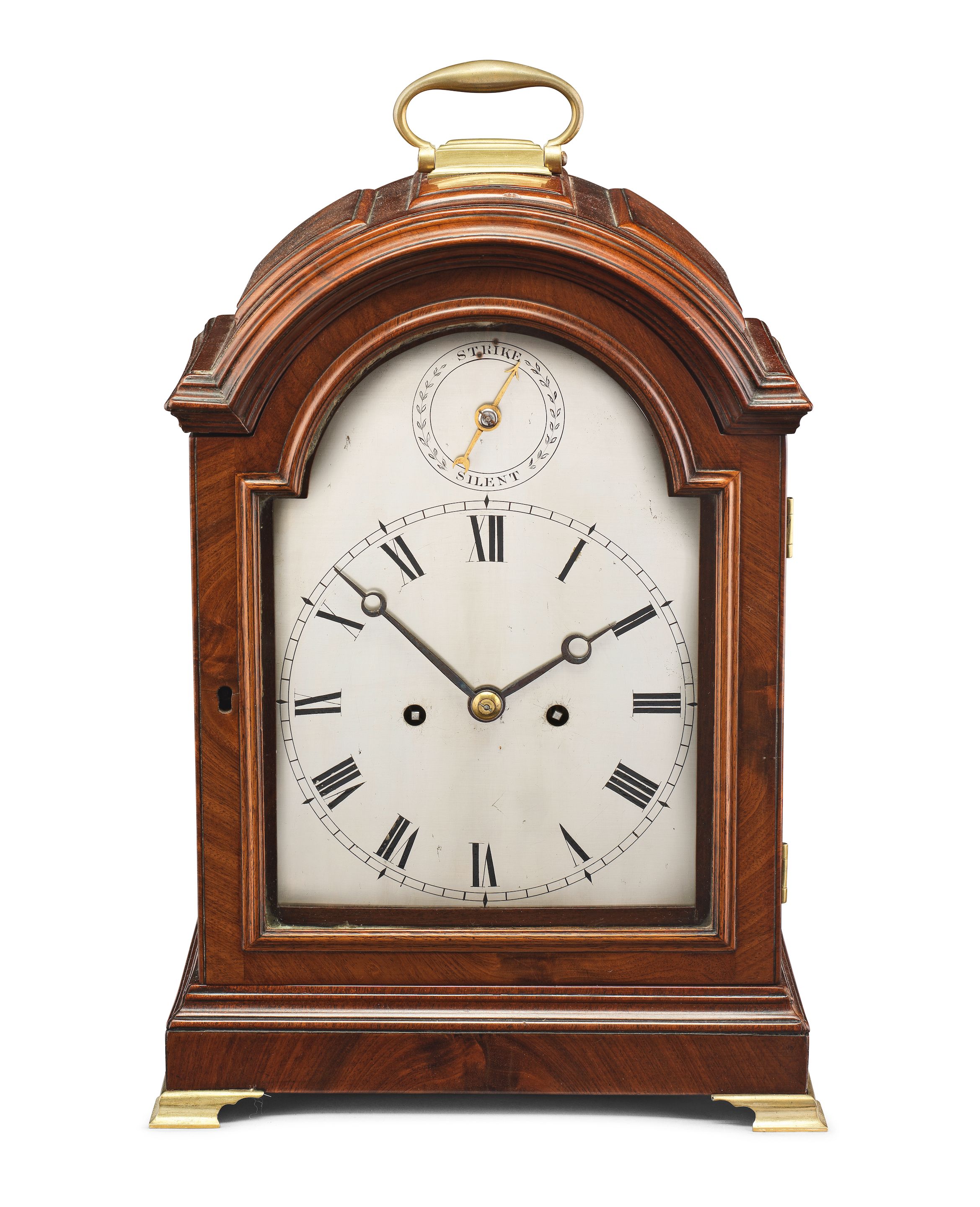 Bonhams : An early 19th century triple pad top table clock John Harris ...