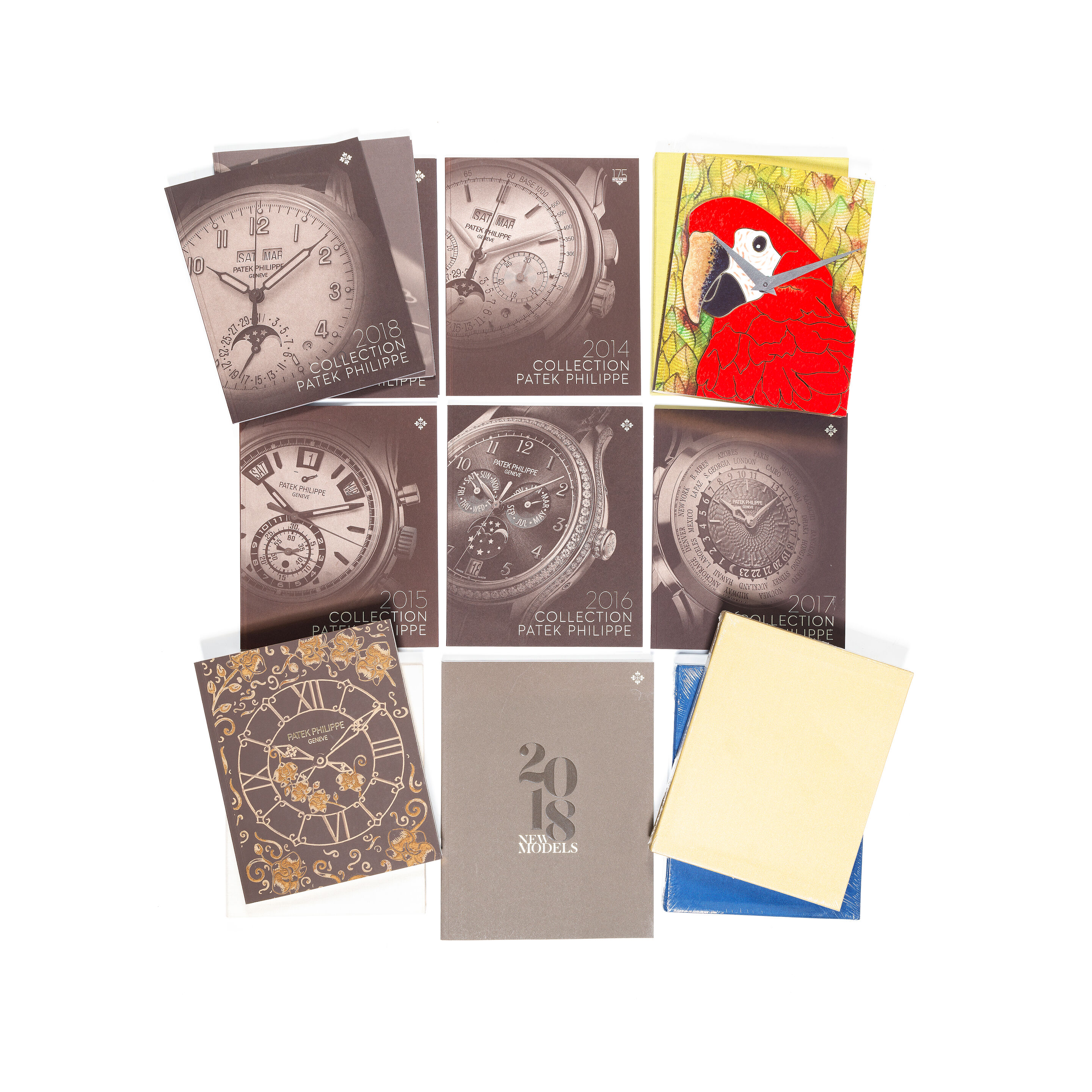Bonhams : Patek Philippe. A lot of four Rare Handcrafts books and 