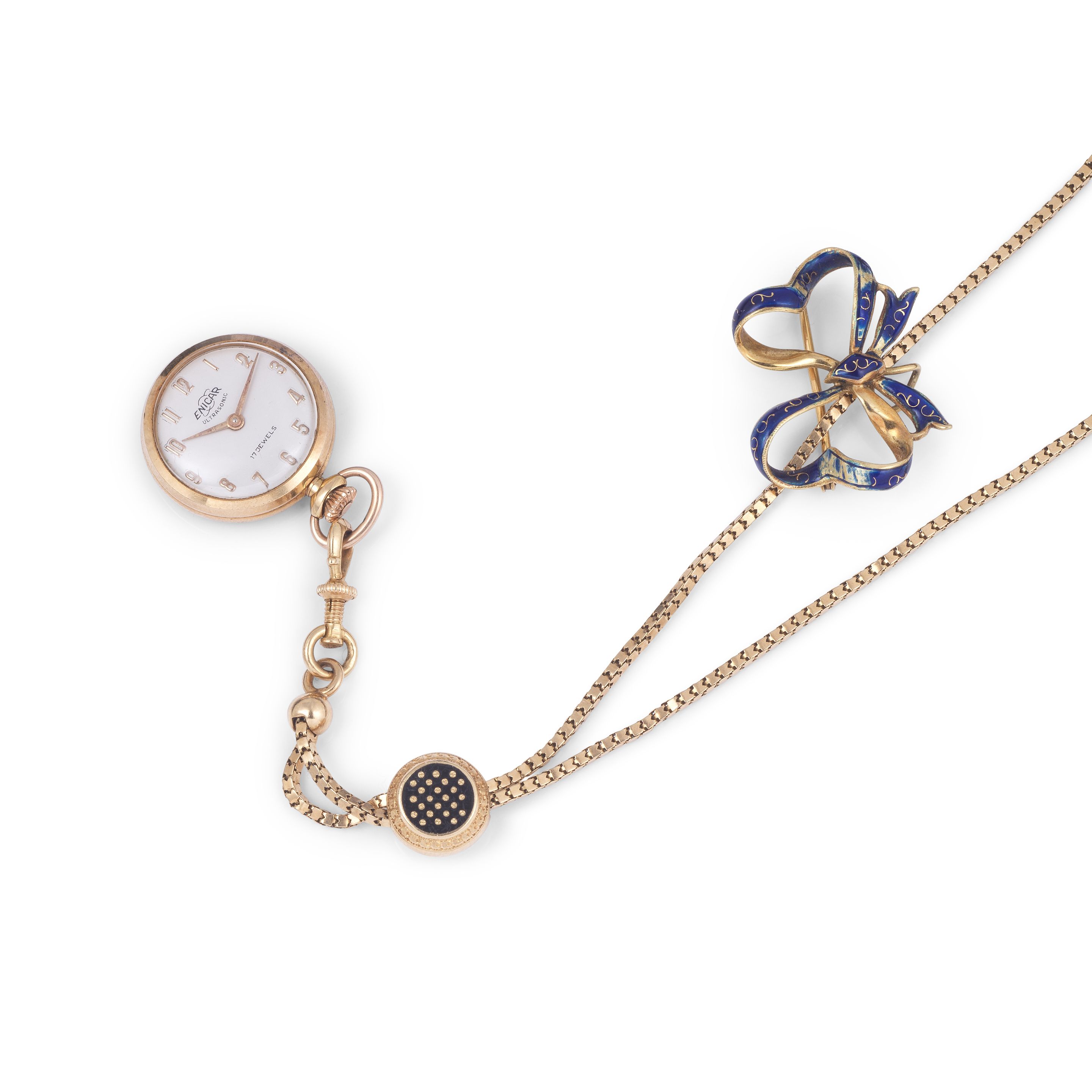 Bonhams Cornette de Saint Cyr An 18K gold open face