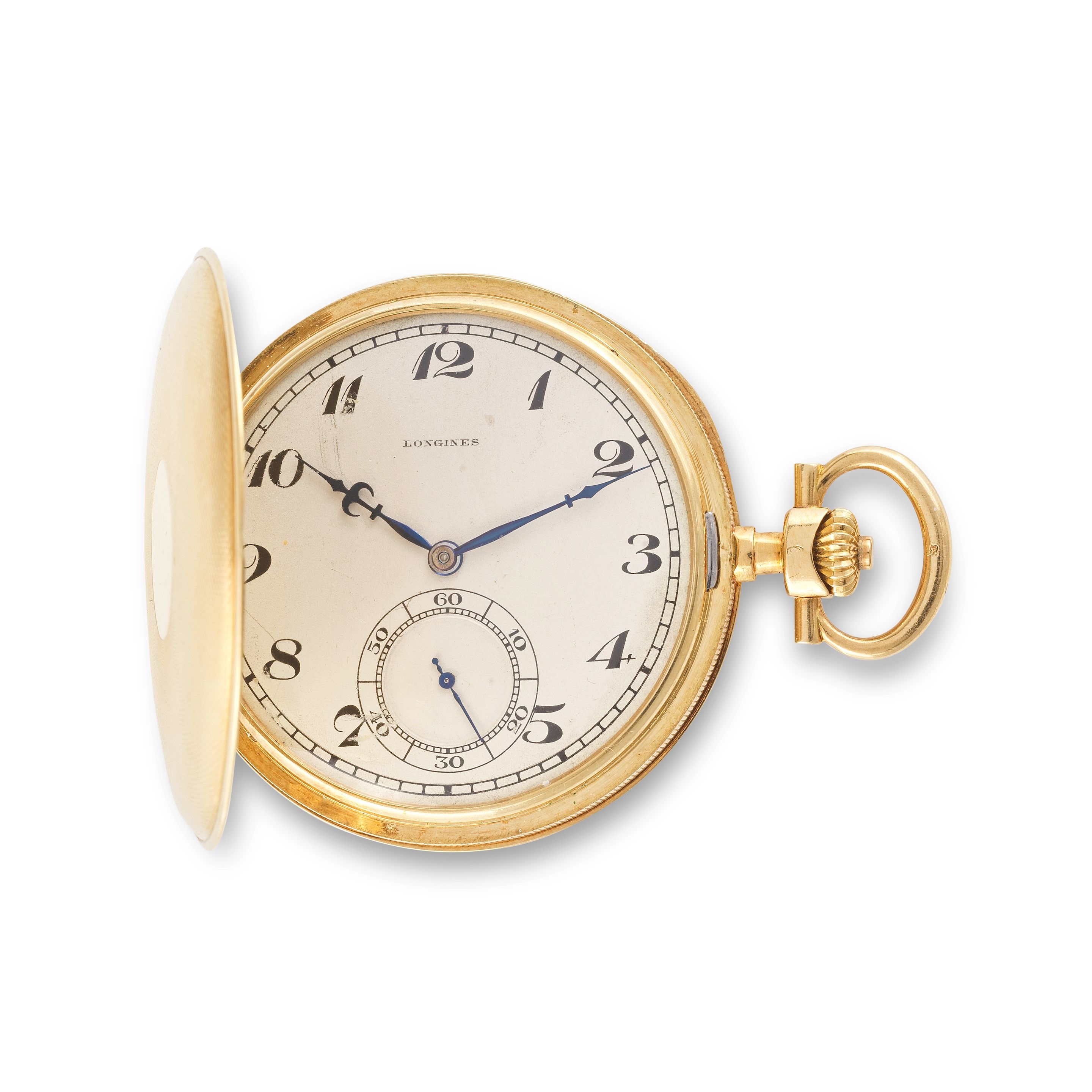 Pocket Watch Montre De Poche Longines Longines 18k 750 Gold Grand
