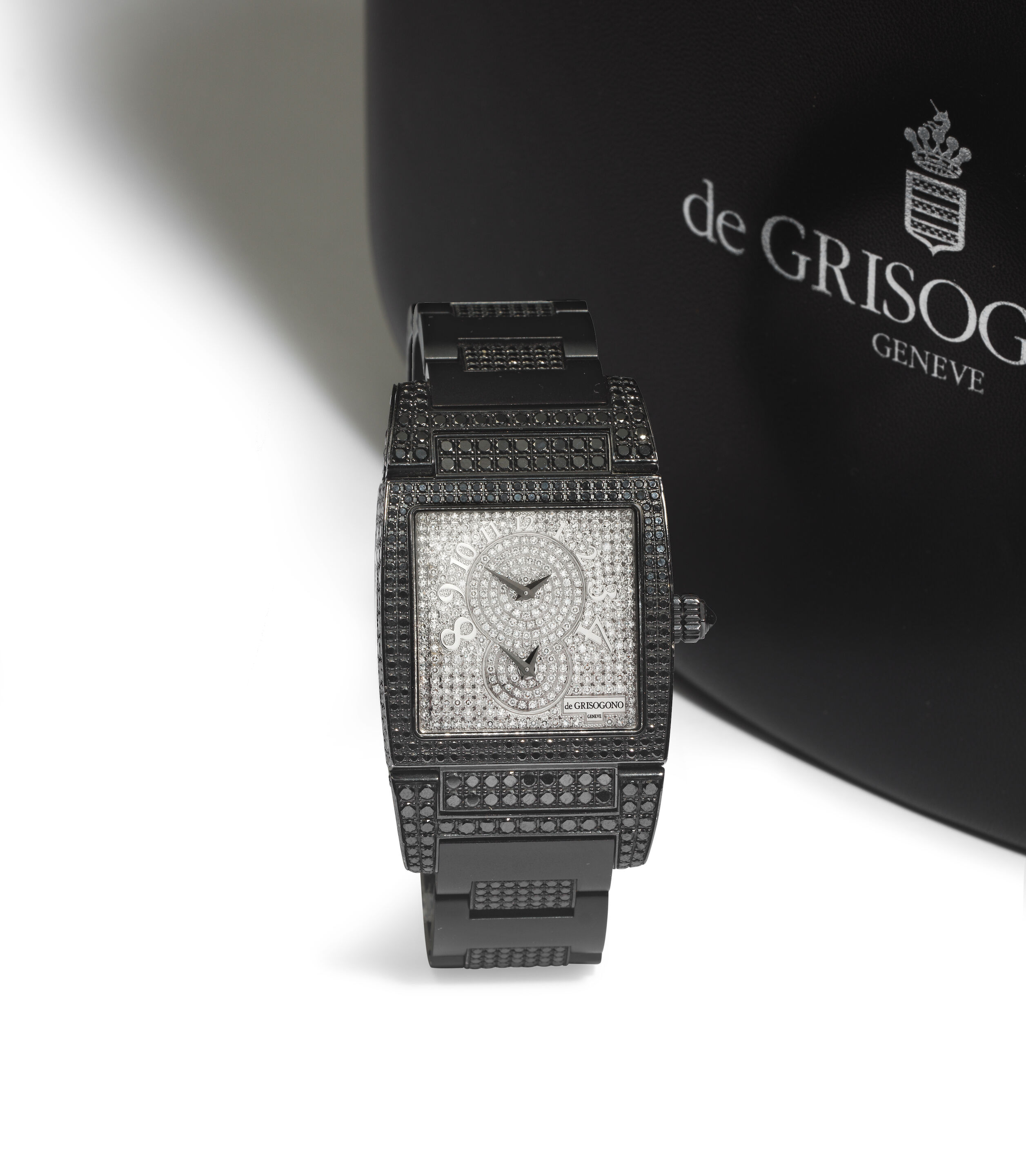 Bonhams : De Grisogono. A black coated 18K white gold  display picture 1