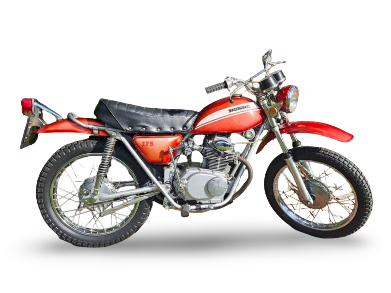 Bonhams Cars : Believed only 700 miles from new, 1970 Honda SL175