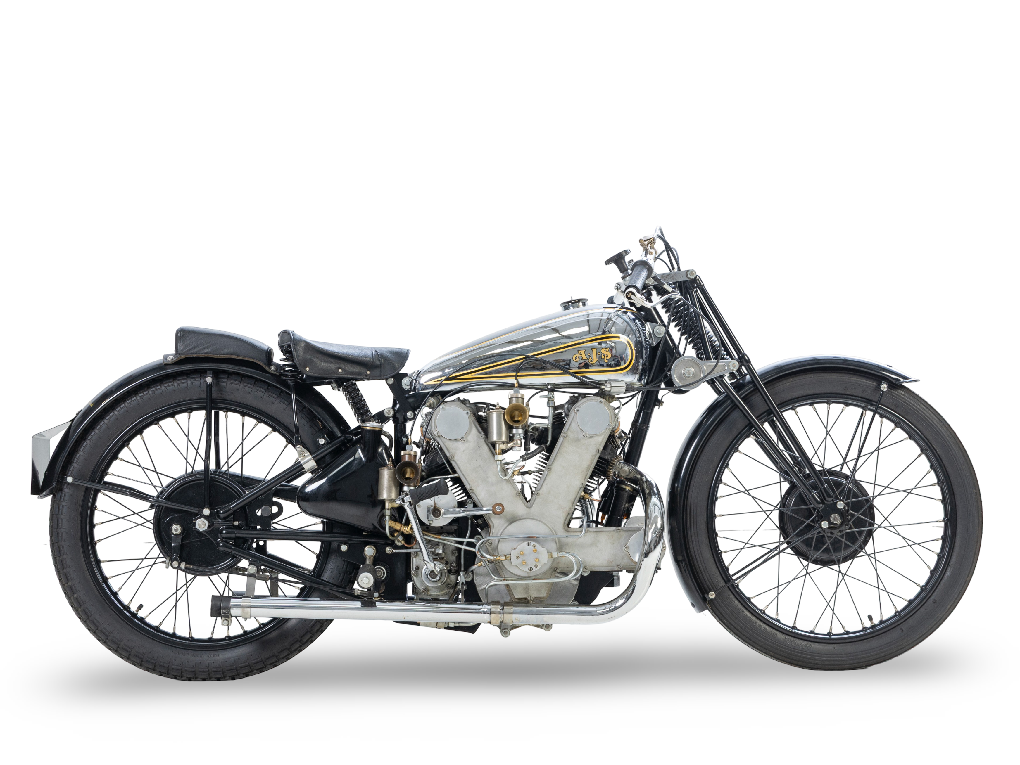 Bonhams Cars : The Richard Johns Collection, AJS 780cc V-twin OHC