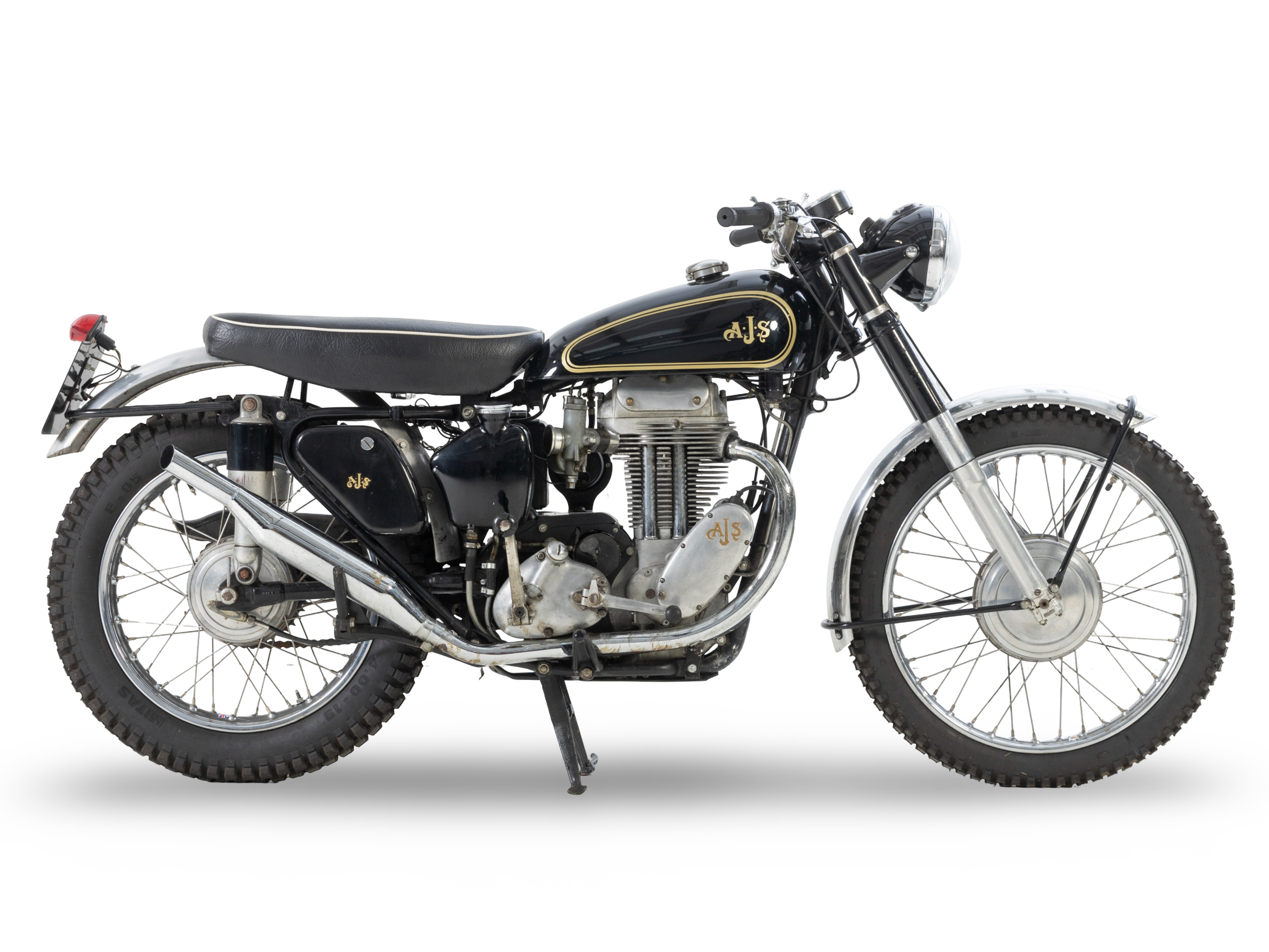 Bonhams Cars : 1950 AJS Model 18CS Trials Frame no. 2447C Engine