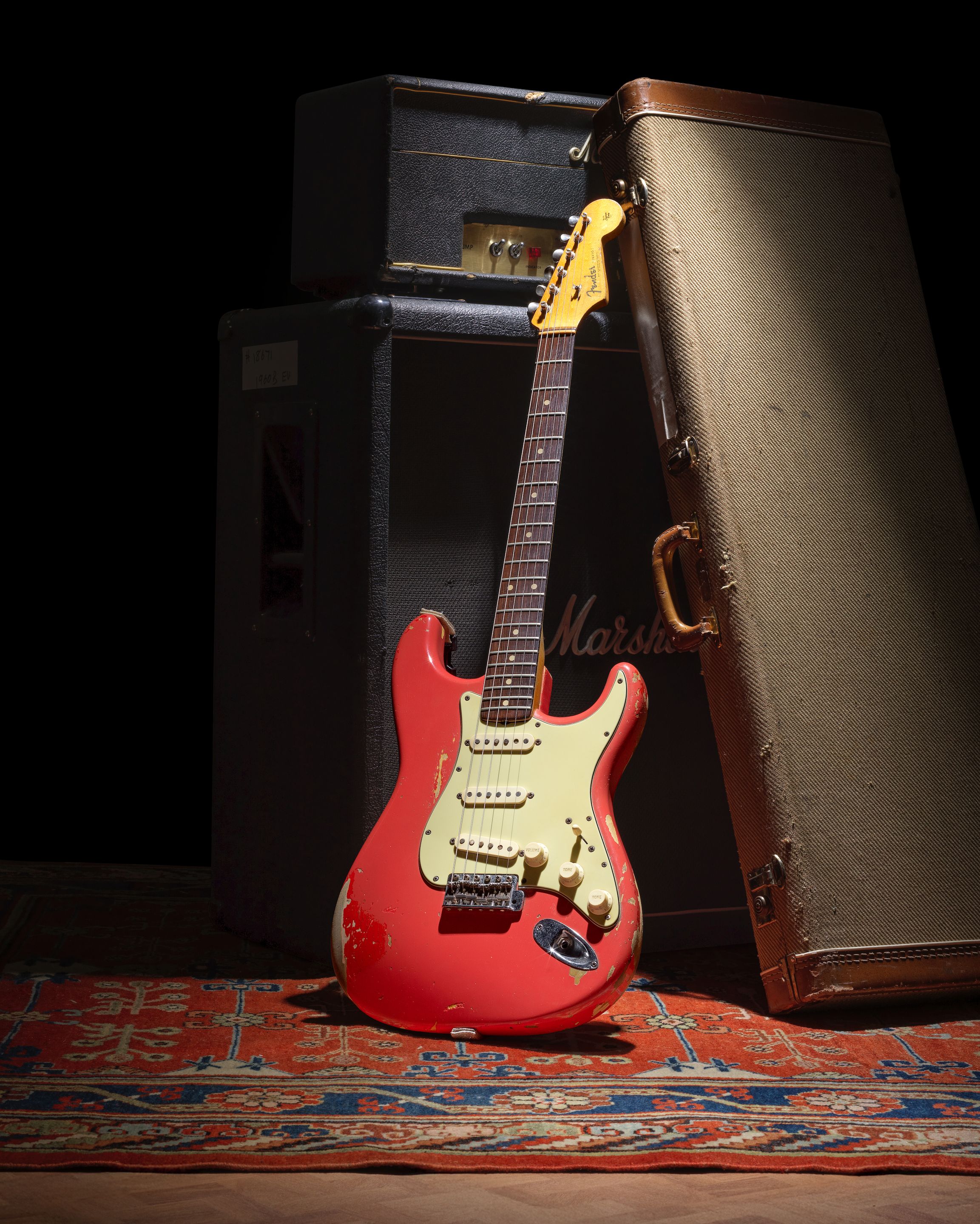 La "Red House" Strat di Gary Moore del 1960 torna sotto i riflettori: Bonhams chiude il ciclo