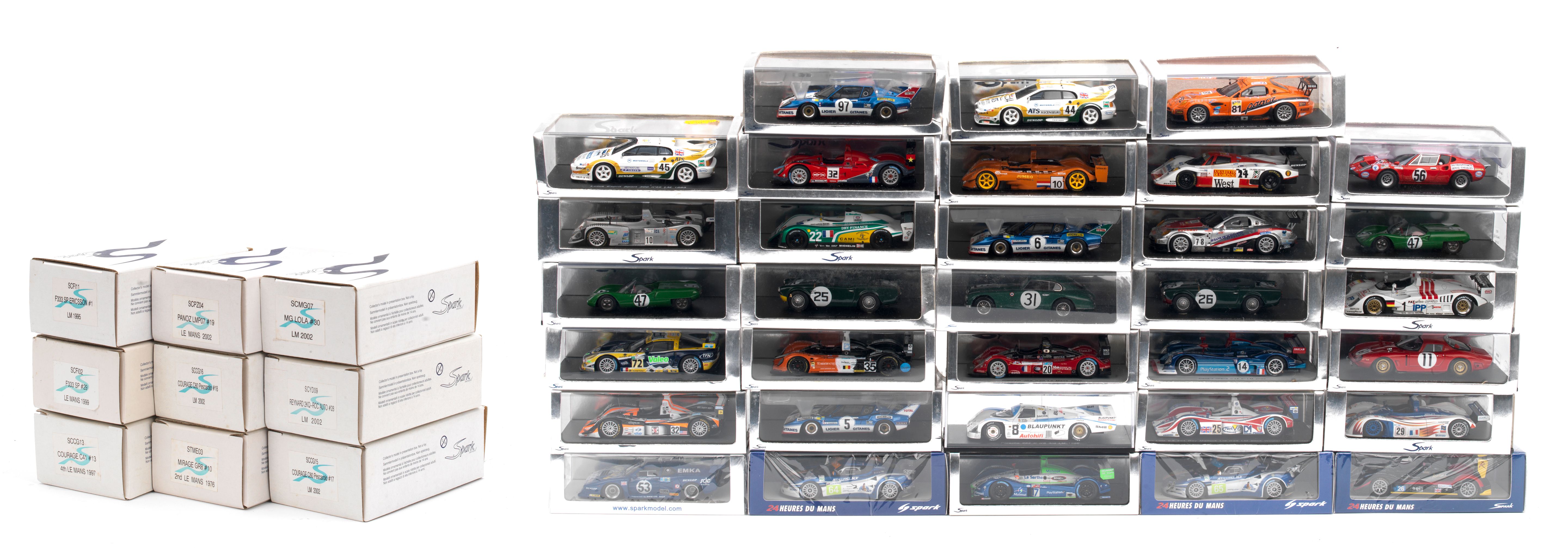 Voiture Miniature de Collection - SPARK 1/43 - SPICE SE88C - Le Mans