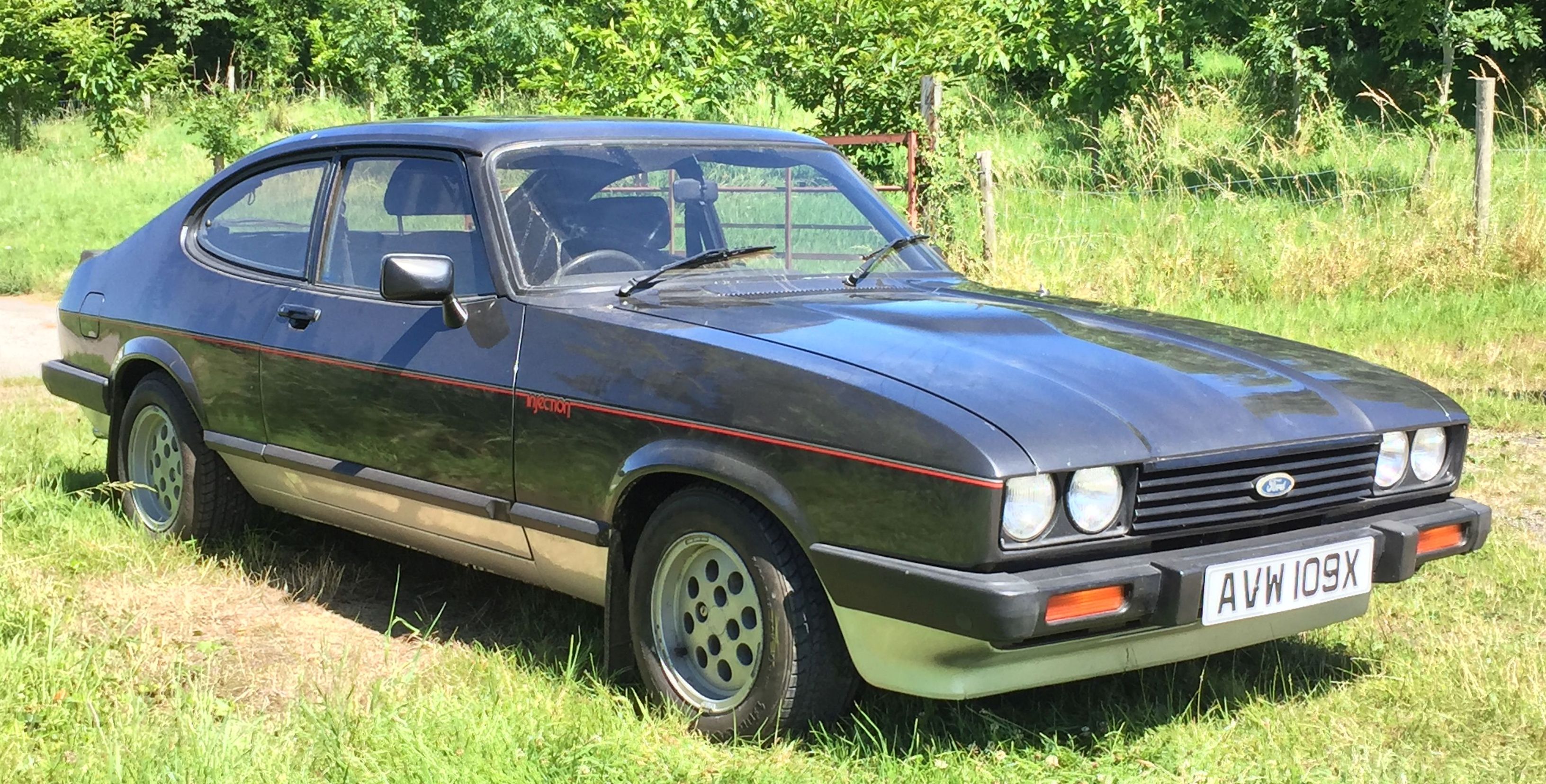 Ford Capri 2.8 L 1981 – Auto Plus 1/43 – Sans Boîte – Occasion