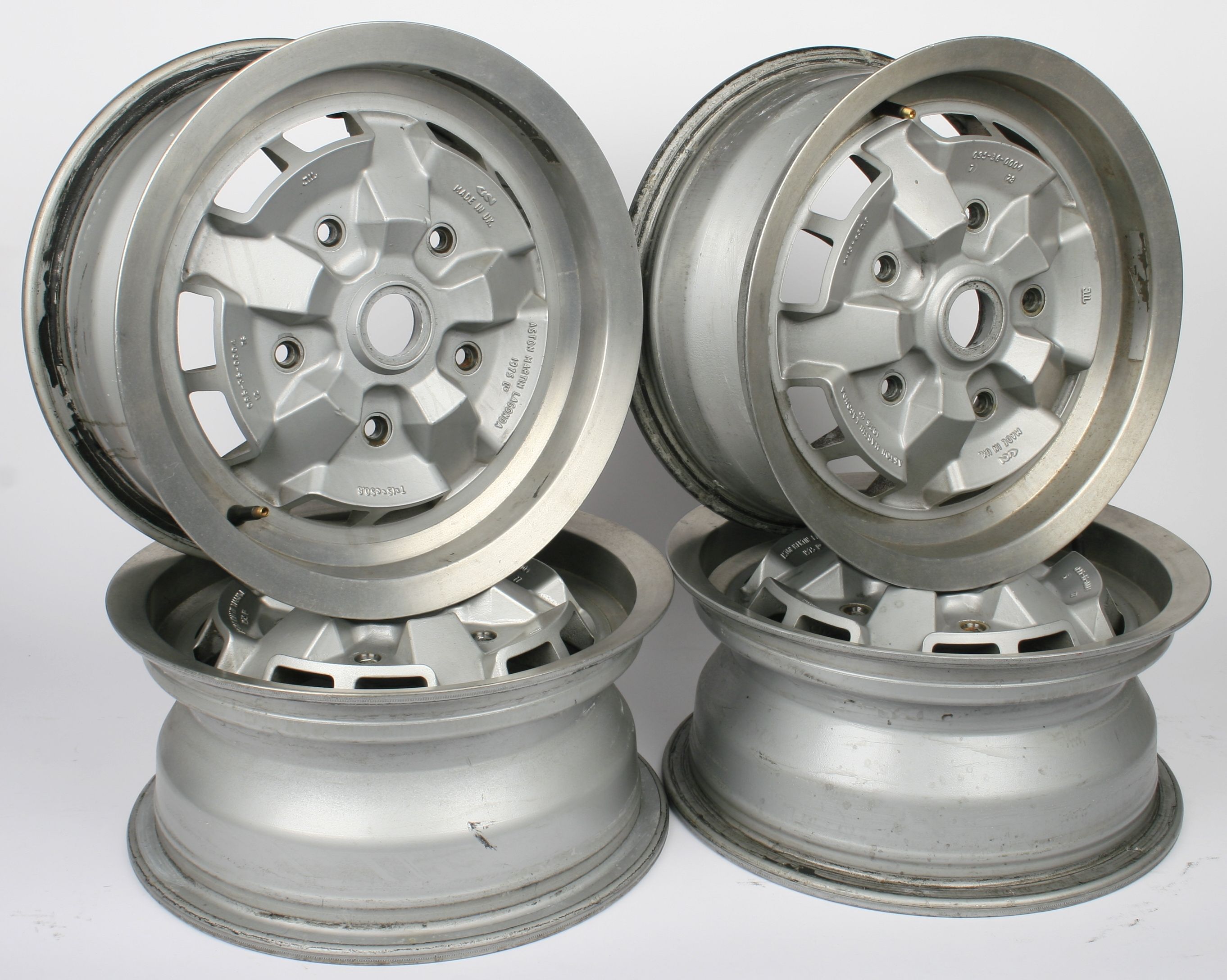 Bonhams Cars A set of four GKN wheels for Aston Martin V8, late 1970s