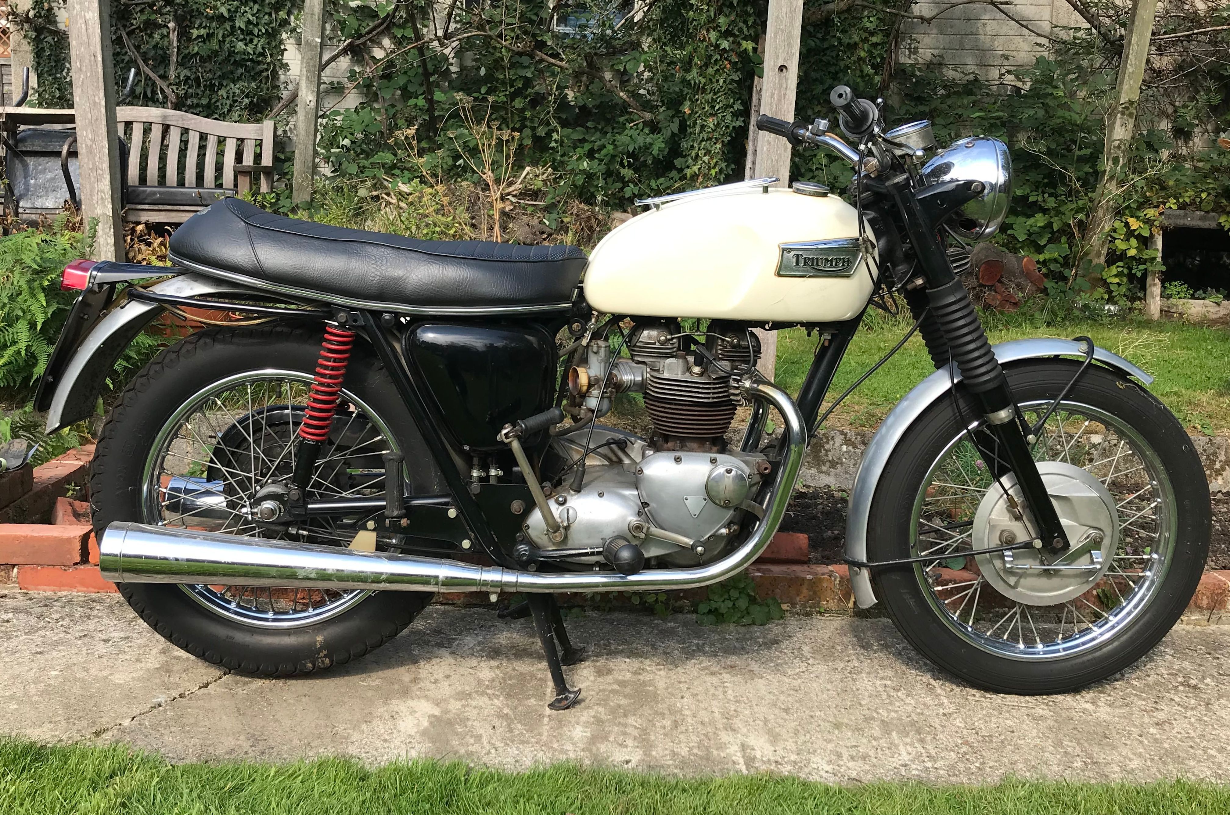 Bonhams Cars 1969 Triumph 649cc TR6P Police Motorcycle Frame no