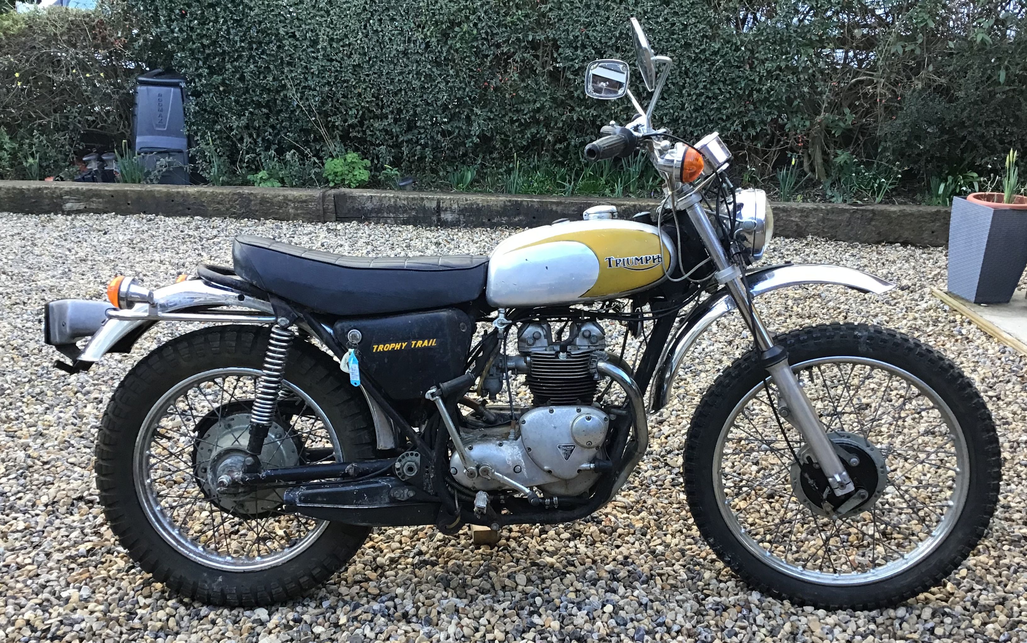 Bonhams Cars 1973 Triumph Trophy Trail 500cc Frame no