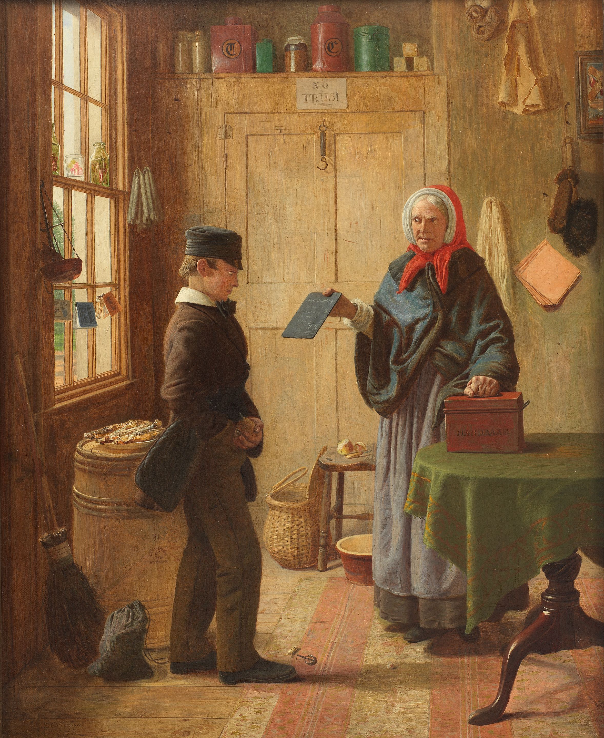 Bonhams James Collinson (British, 18251881) A penny short