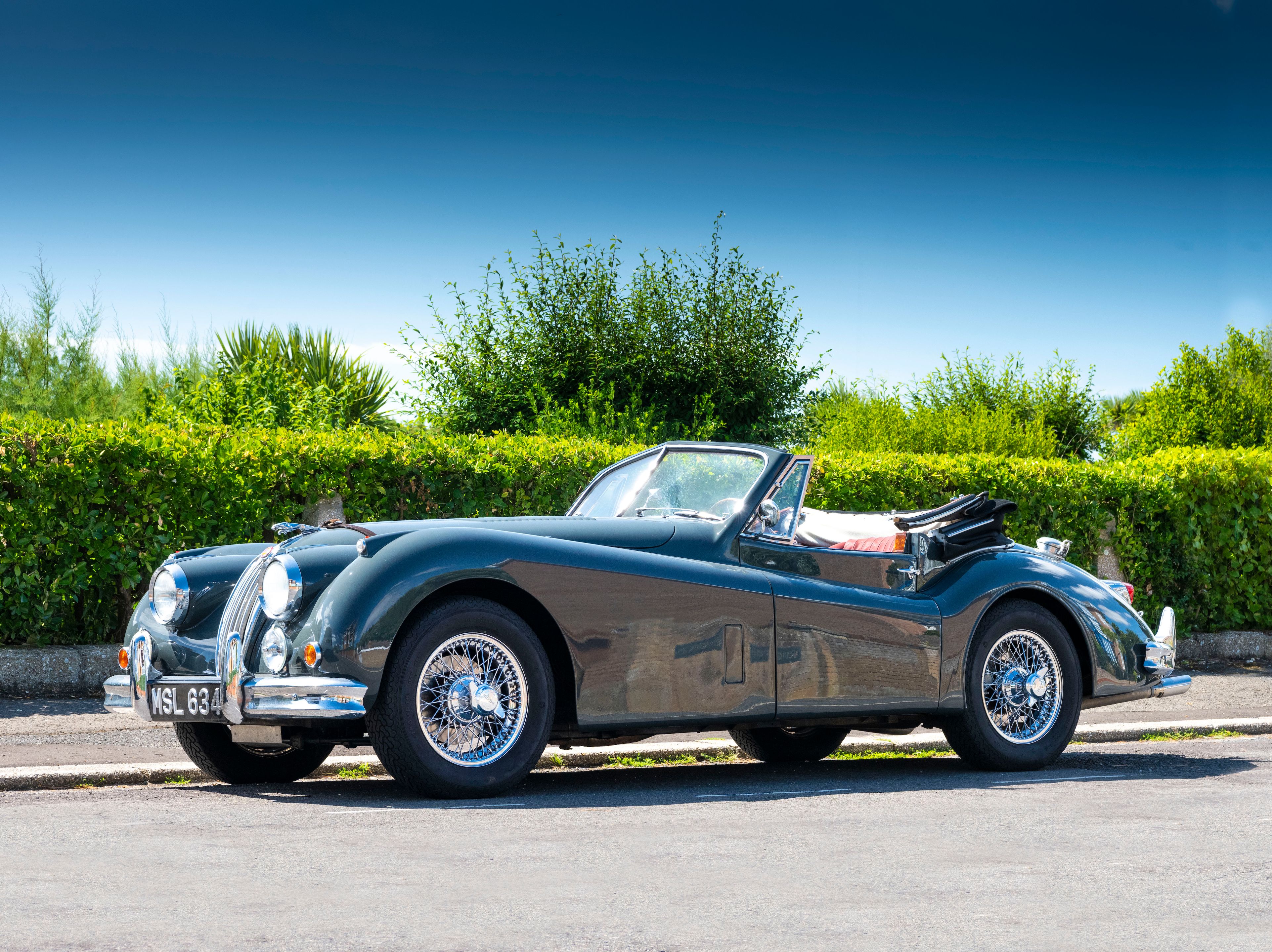Bonhams : 1956 Jaguar XK140 Drophead Coupé Bonhams : 1956 Jaguar XK140 Drophead Coupé
